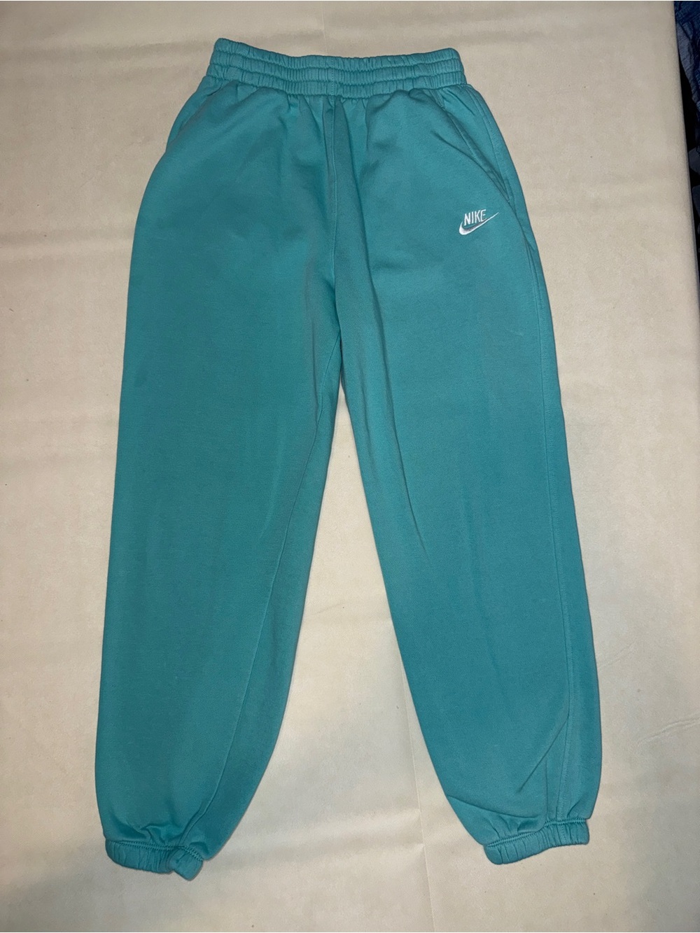 Nike Kids Teal Green Athletic Joggers